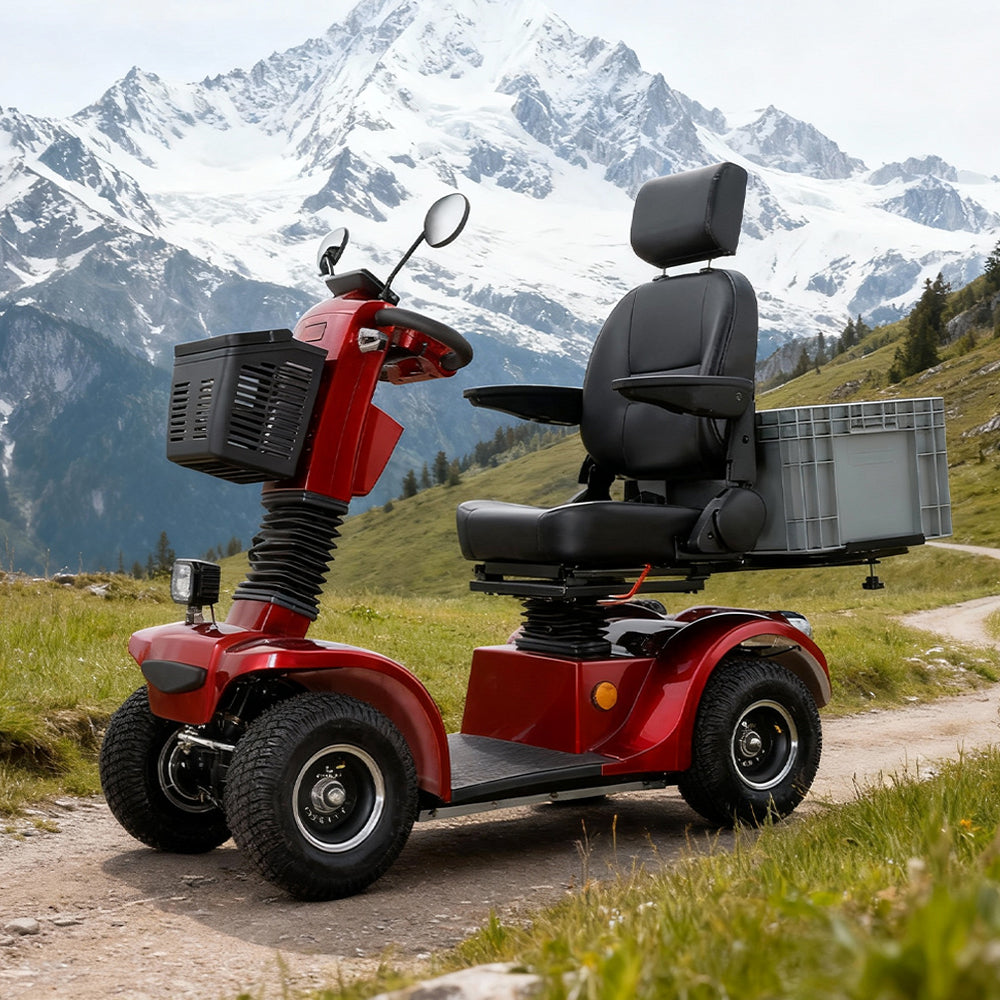 Eeeza BSHC Adjustable Electric Mobility Scooter, 500W 48V 20Ah