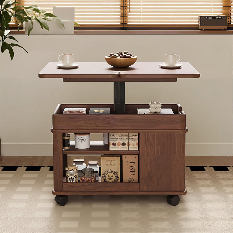 Eeeza Foldable Coffee Table with Multi-Storage Space