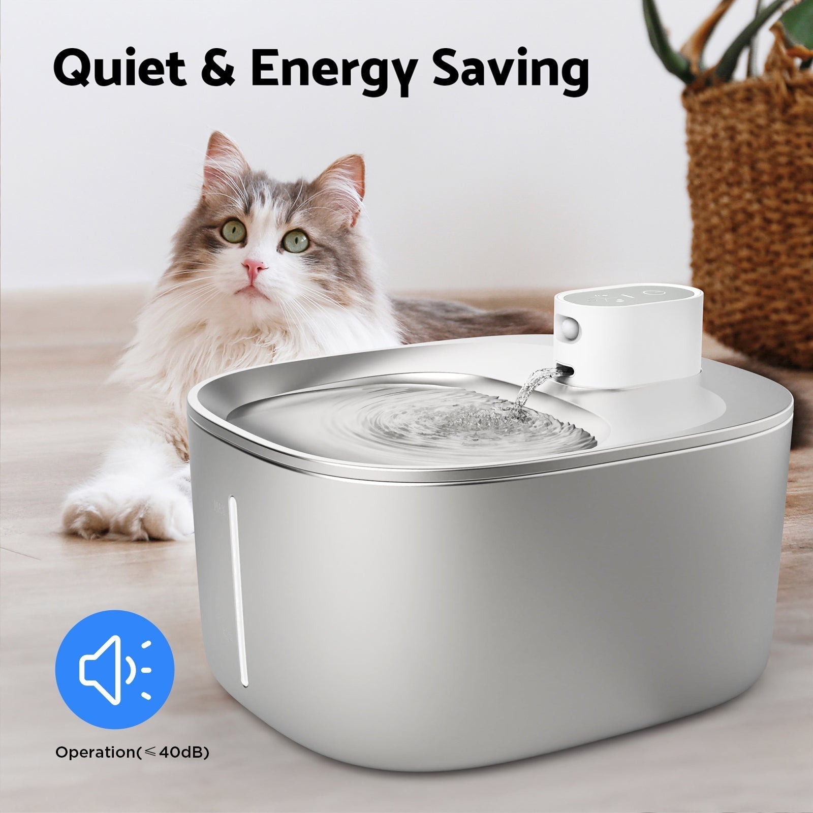 Advwin 4L Pet Fountain Pet Water Dispenser