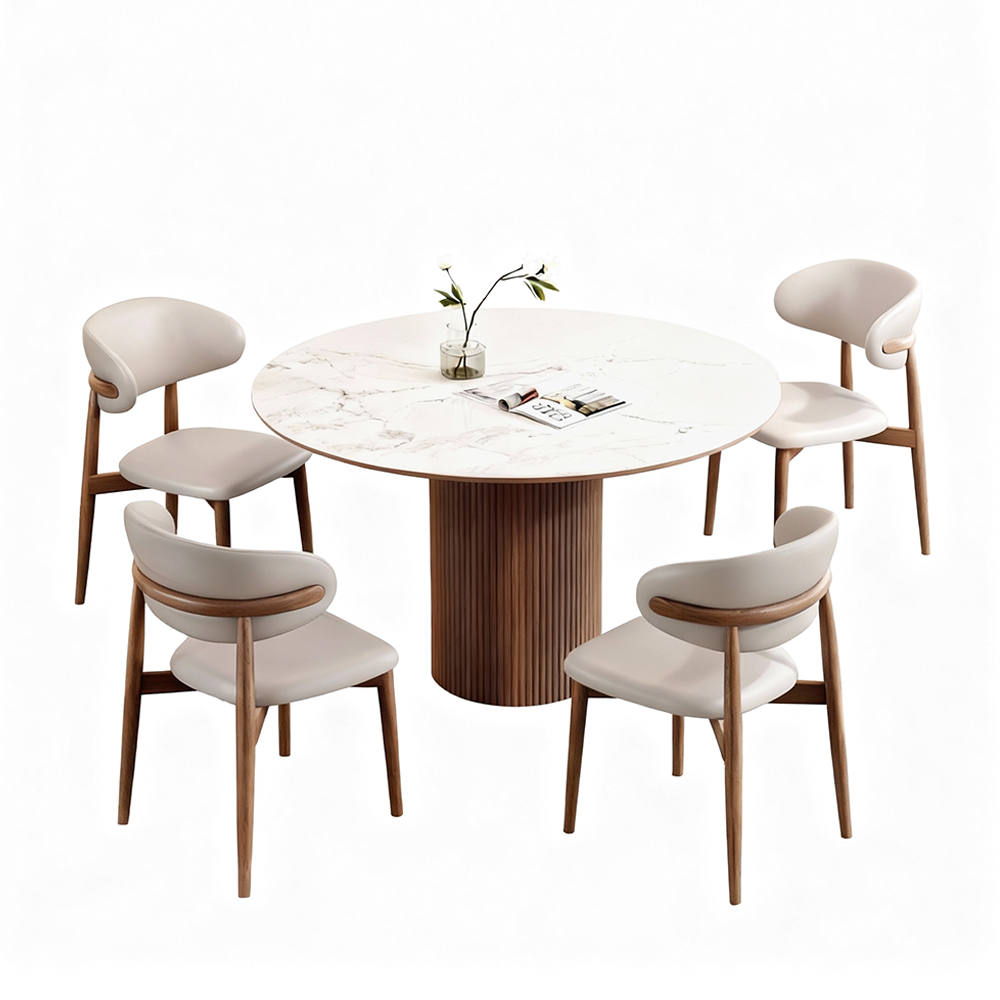 Eeeza Modern Essence Series - Round Harmony Dining Table