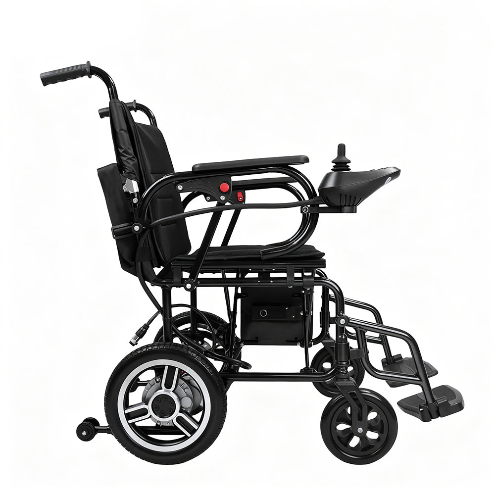 Eeeza Foldable Electric Wheelchair – Lightweight Aluminum Frame with 24V Battery Power