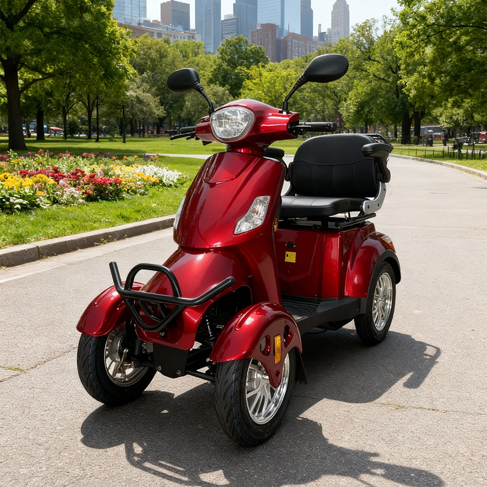Eeeza 500W 60V 20Ah Electric Mobility Scooter with Adjustable Seat and Drum Brake