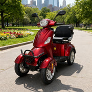Eeeza 500W 60V 20Ah Electric Mobility Scooter with Adjustable Seat and Drum Brake