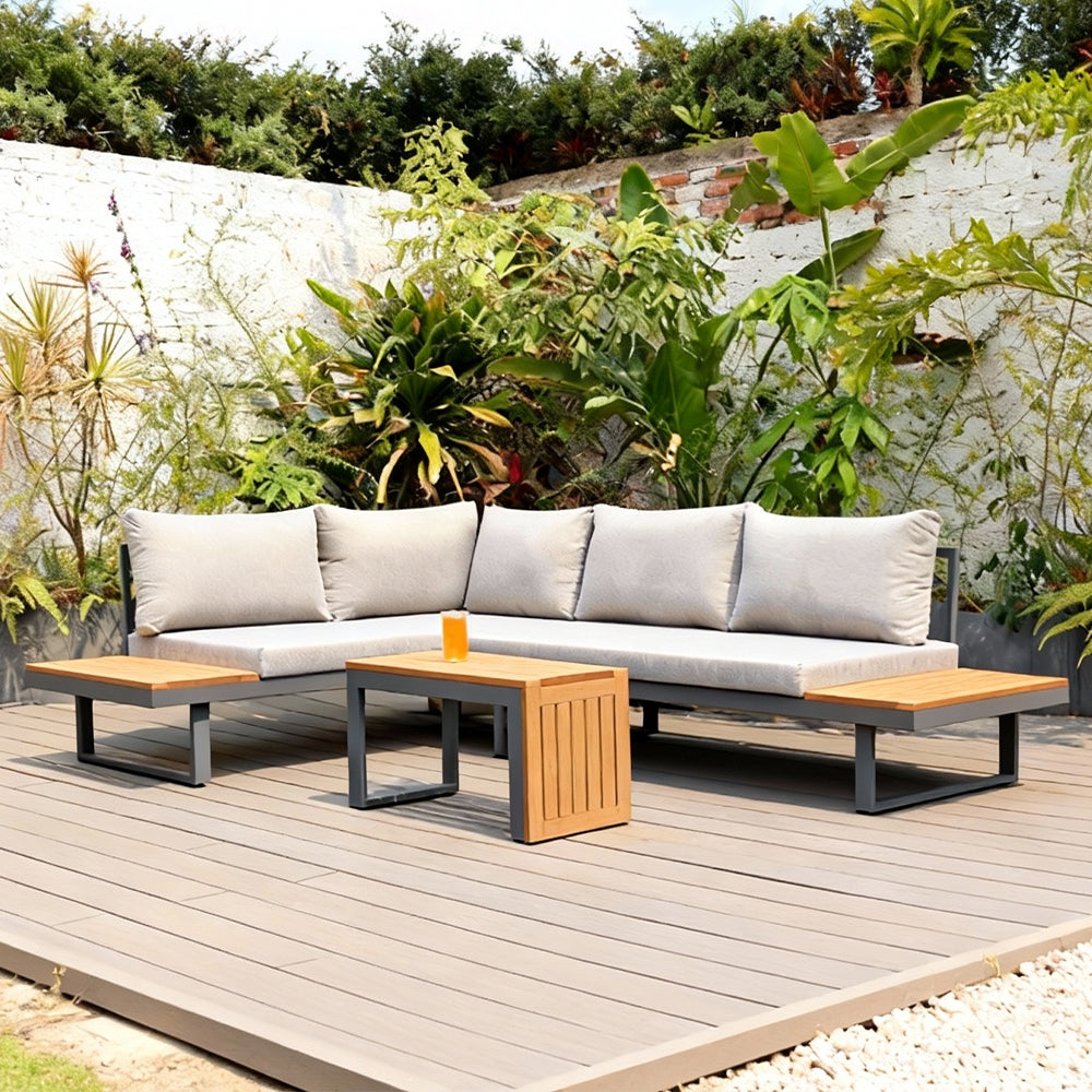 Eeeza Multi-person Sofa With Coffee Table Set