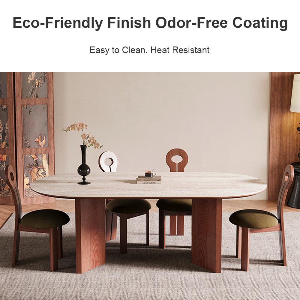 Eeeza Modern Essence Series - Oval Dining Table