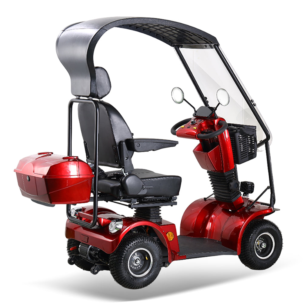 Eeeza BSH Deluxe Mobility Scooter for Senior, 500W 48V Comfort Cruiser