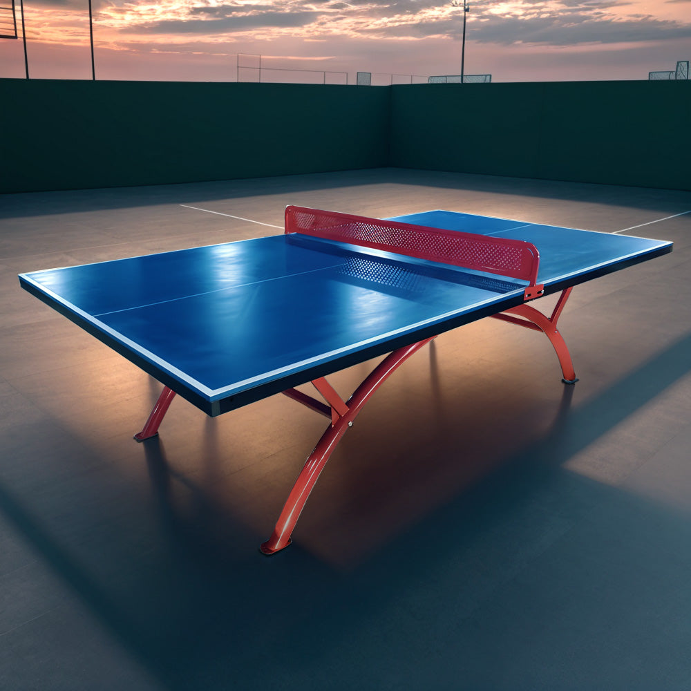 Eeeza Rainbow Table Tennis Table with Full Accessories for Outdoor