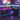 Advwin L Shaped Gaming Desk with LED Lights Black