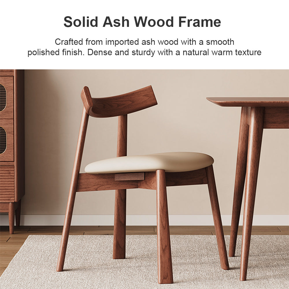 Eeeza Set of Two Modern Essence Series Crossback Chairs