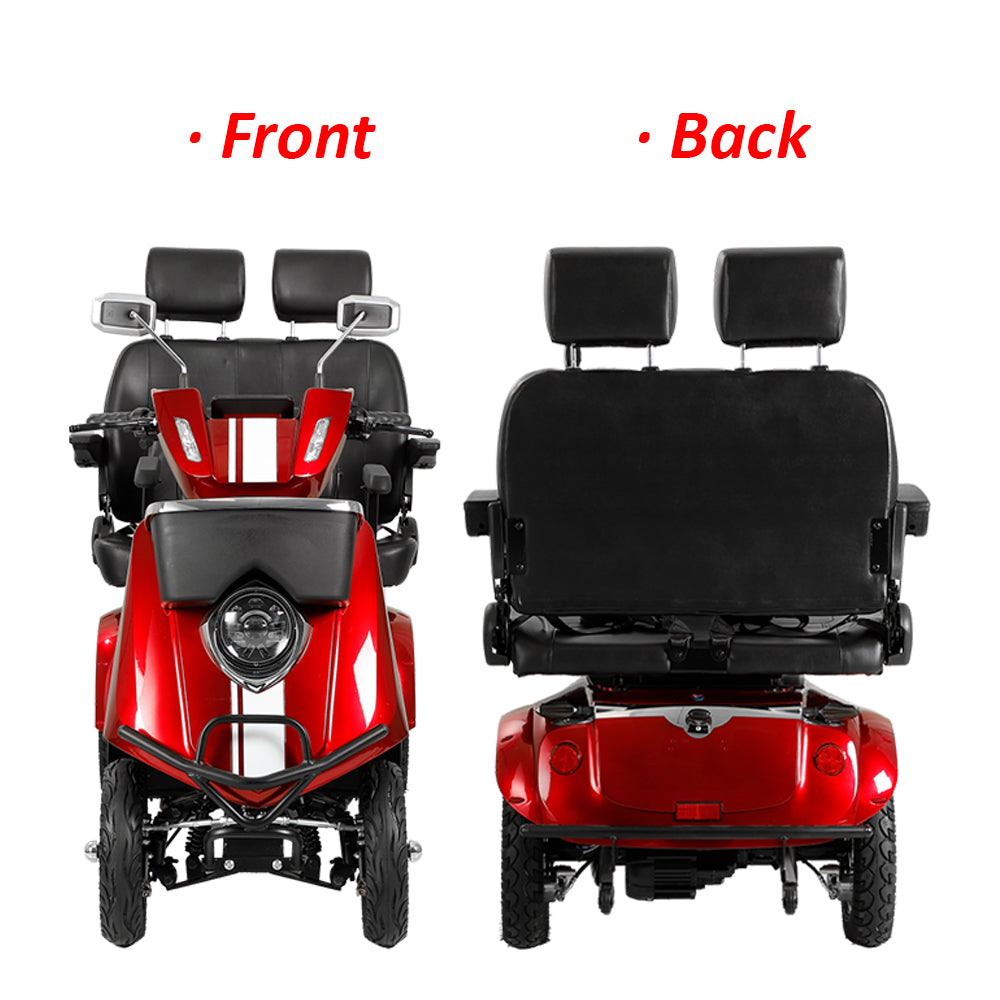 Eeeza Adjustable 1000W 60V 20Ah Electric Mobility Scooter