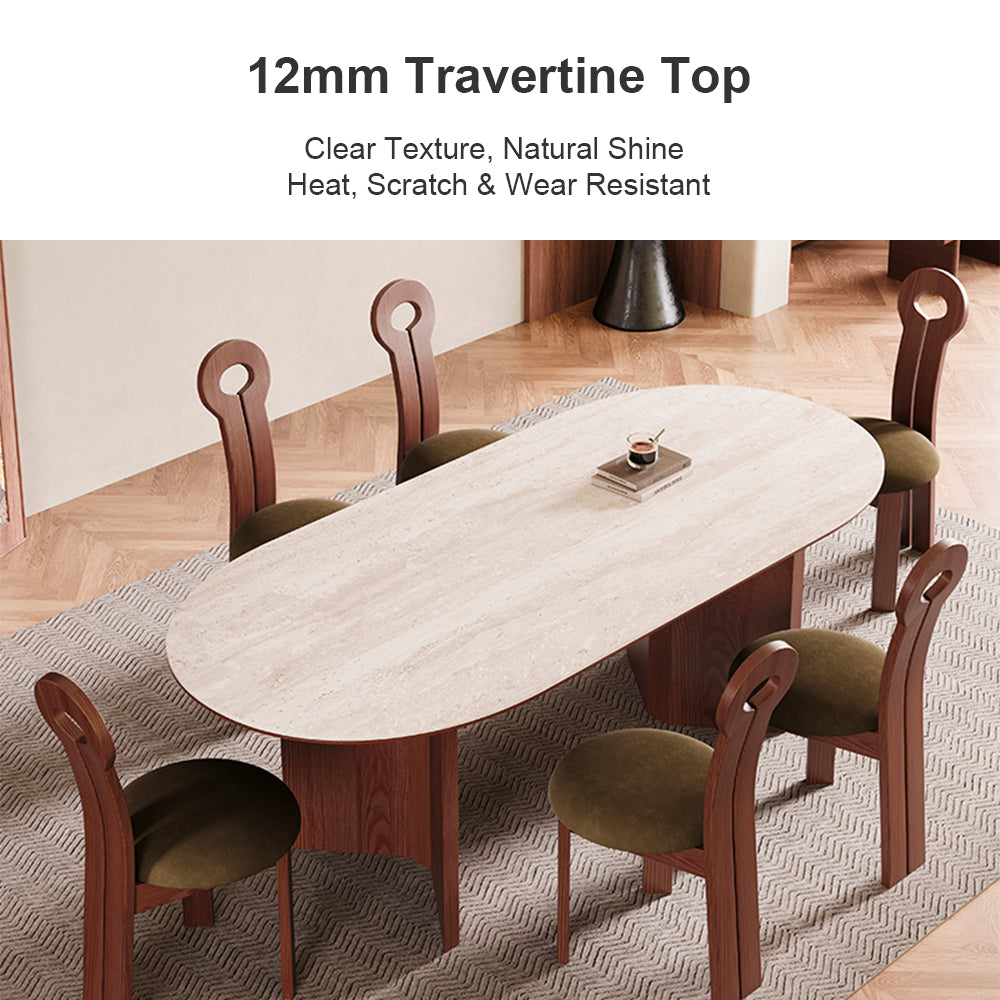 Eeeza Modern Essence Series - Oval Dining Table