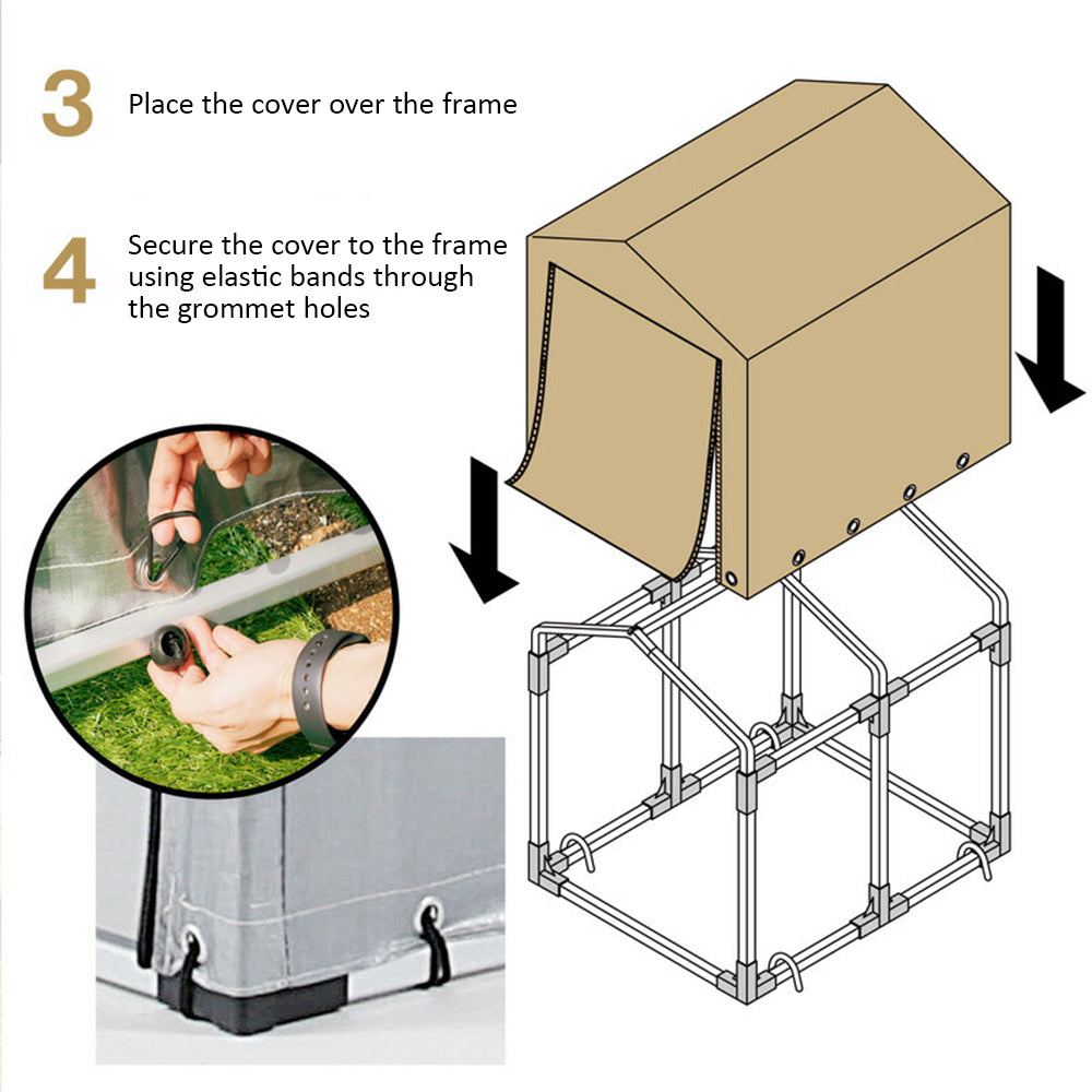 Eeeza Outdoor Rain Canopy For Bicycles and Motorcycles