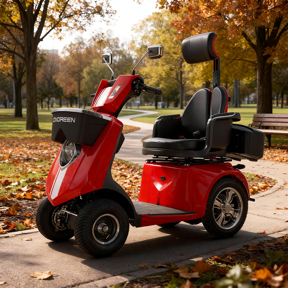 Eeeza Adjustable 800W 60V 20Ah Electric Mobility Scooter