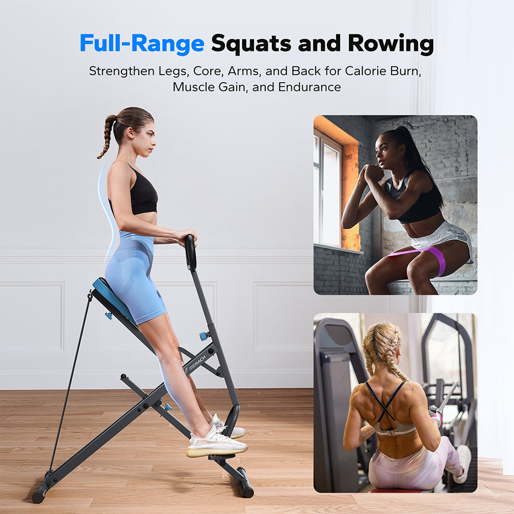 MERACH Foldable Squat Machine