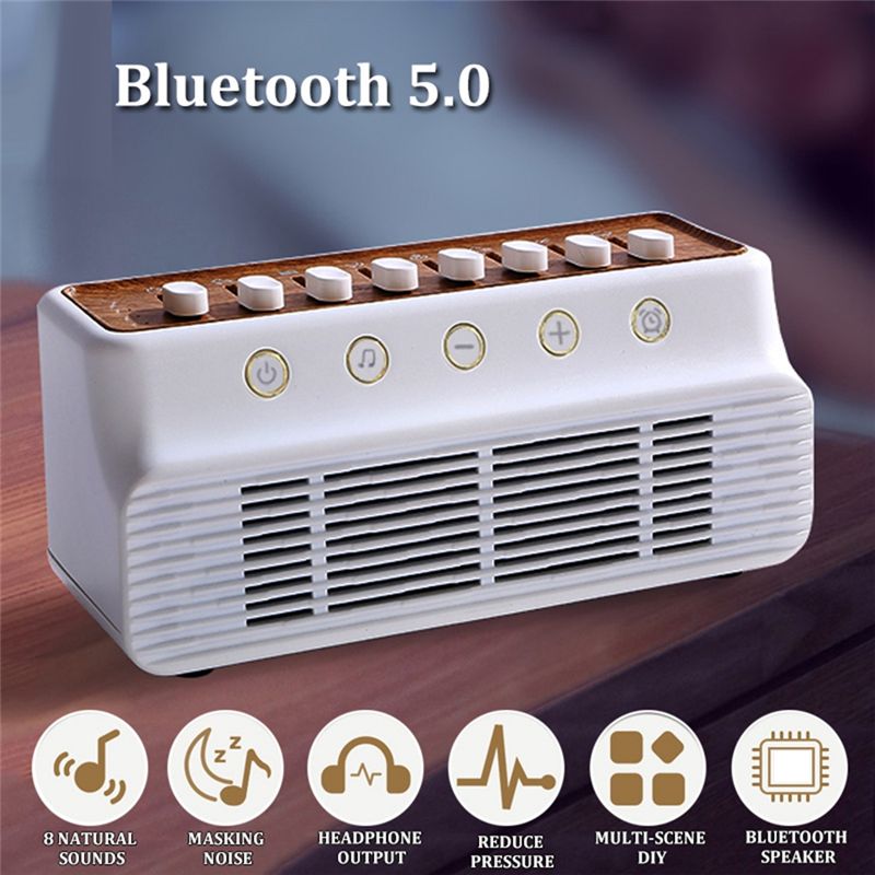 Sleep Bluetooth Speaker White Noise Machine Timed 8 Music Box Improve Sleep for Christmas Gifts