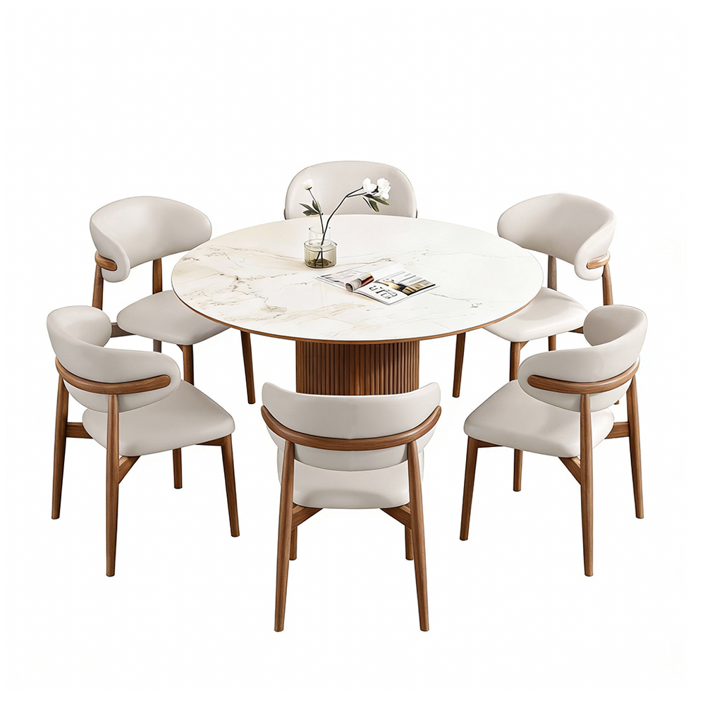 Eeeza Modern Essence Series - Round Harmony Dining Table