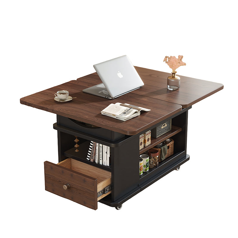 Eeeza Foldable Coffee Table with Multi-Storage Space