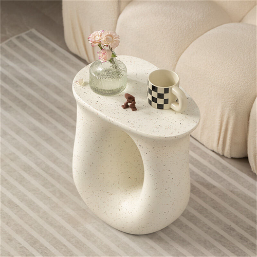 U-shaped Geometric Side End Table Coffee Table Stylish Nightstand