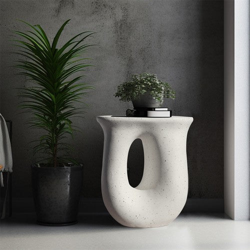 U-shaped Geometric Side End Table Coffee Table Stylish Nightstand