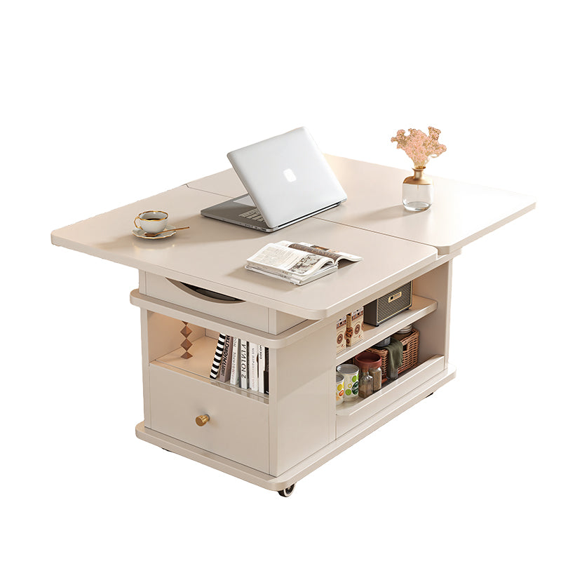 Eeeza Foldable Coffee Table with Multi-Storage Space