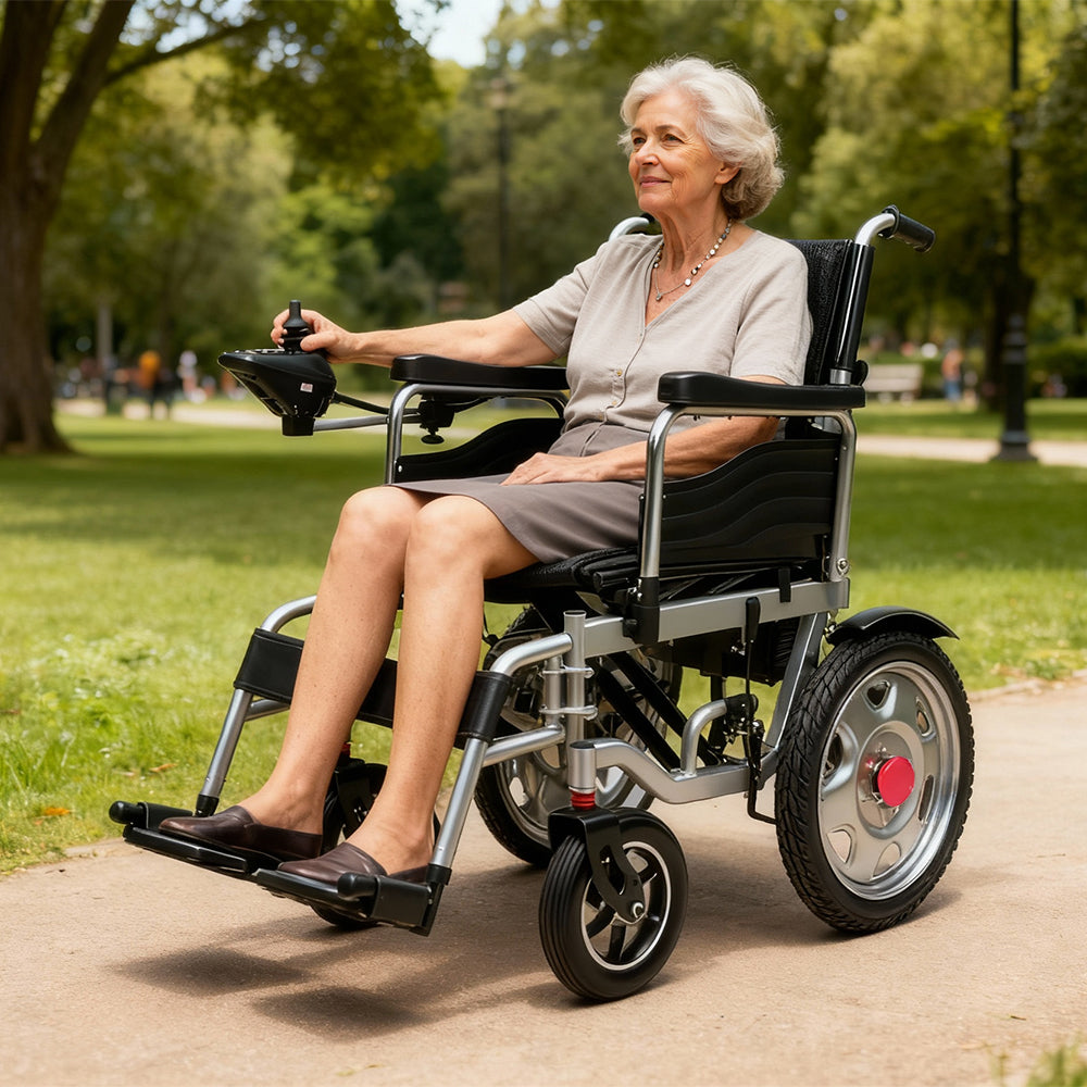 Eeeza MW1103 Electric Wheelchair for Senior, 500W, 16-Inch Tyres