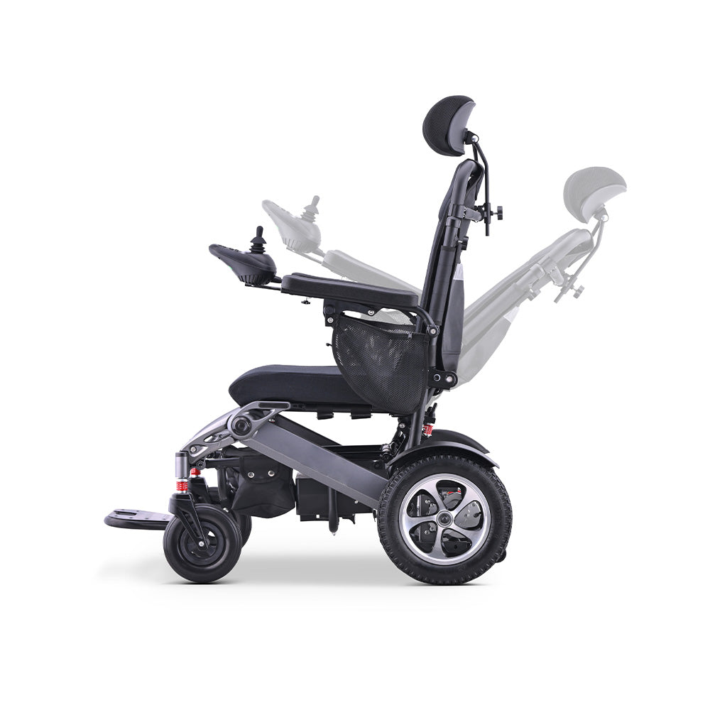 Eeeza 9001 Foldable Portable Electric Wheelchair, 1-6km/h, 24V13A