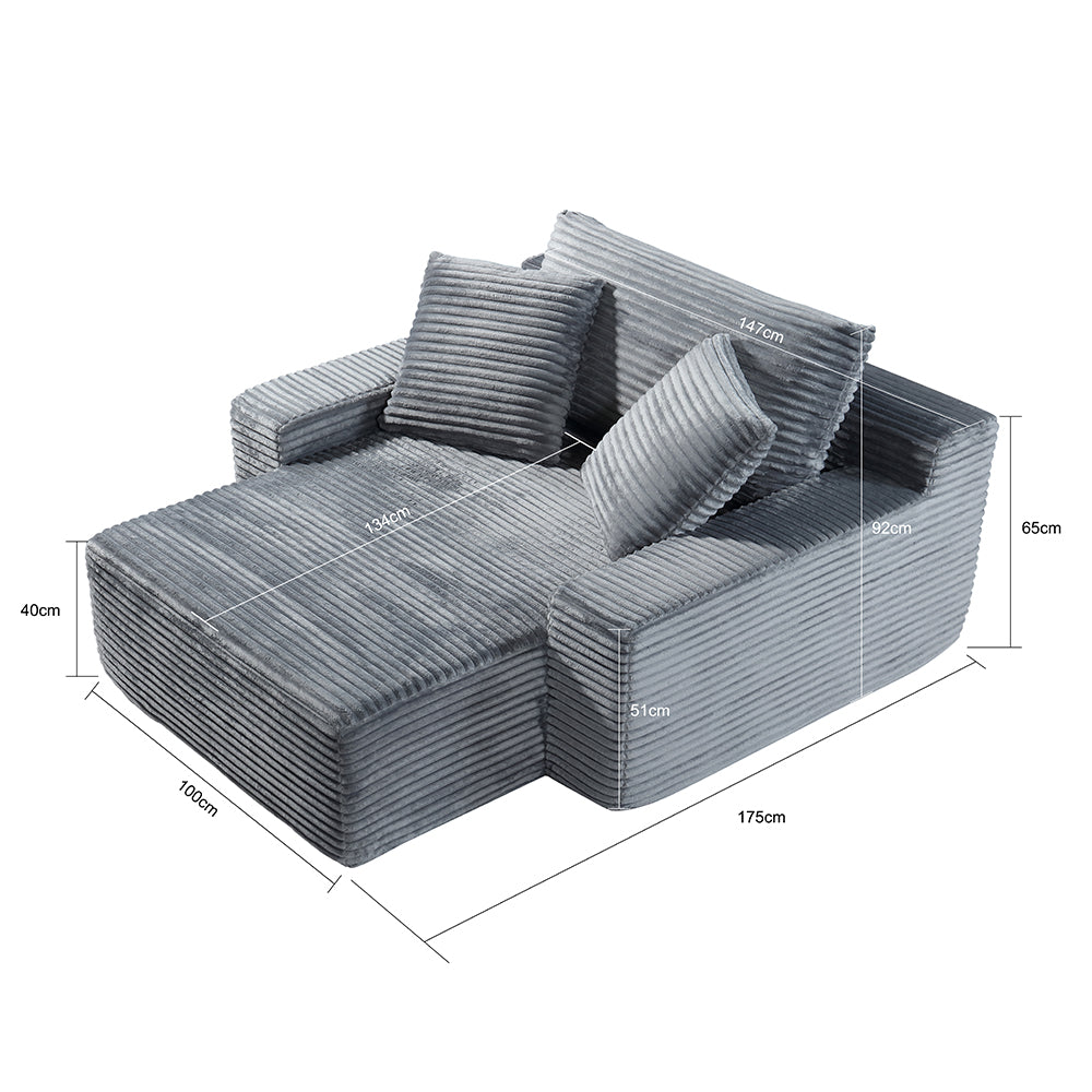 Maxzee Modern Minimalist Modular Sofa