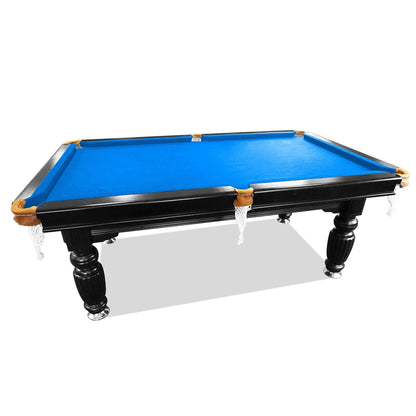 Eeeza 8FT Black Frame Slate Billiard Pool Table With Full Accessories