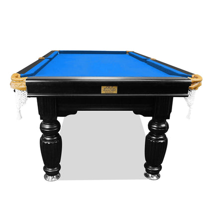 Eeeza 8FT Black Frame Slate Billiard Pool Table With Full Accessories