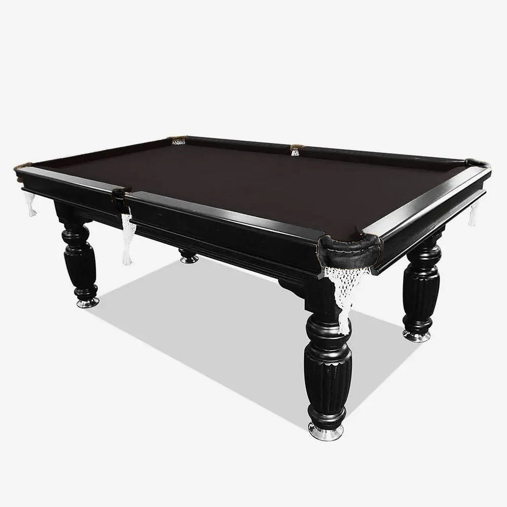 Eeeza 8FT Black Slate Pool Table – Modern Elegance with Full Accessories Set