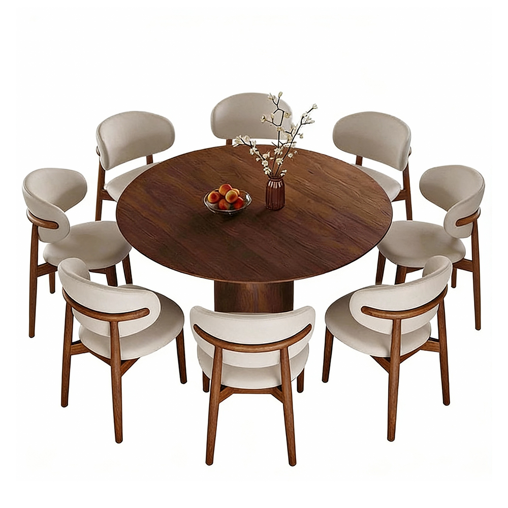 Eeeza Modern Essence Series - French Vintage Round Dining Table