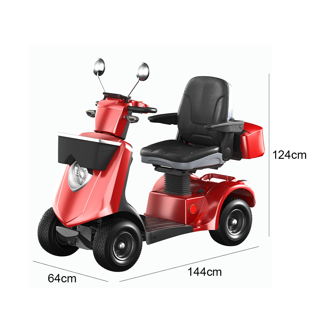 Eeeza Adjustable 500W 48V 20Ah Electric Mobility Scooter
