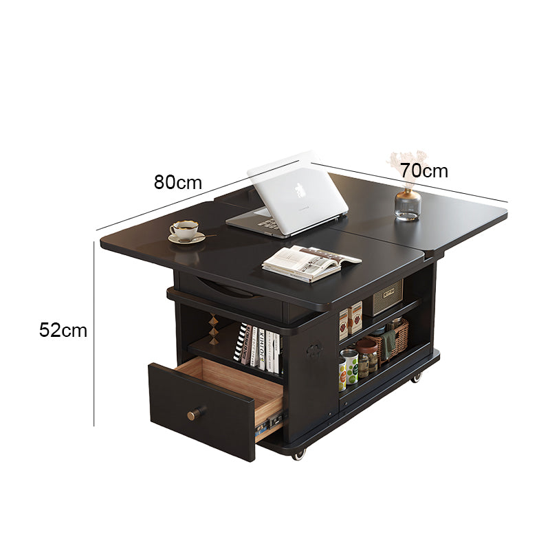 Eeeza Foldable Coffee Table with Multi-Storage Space