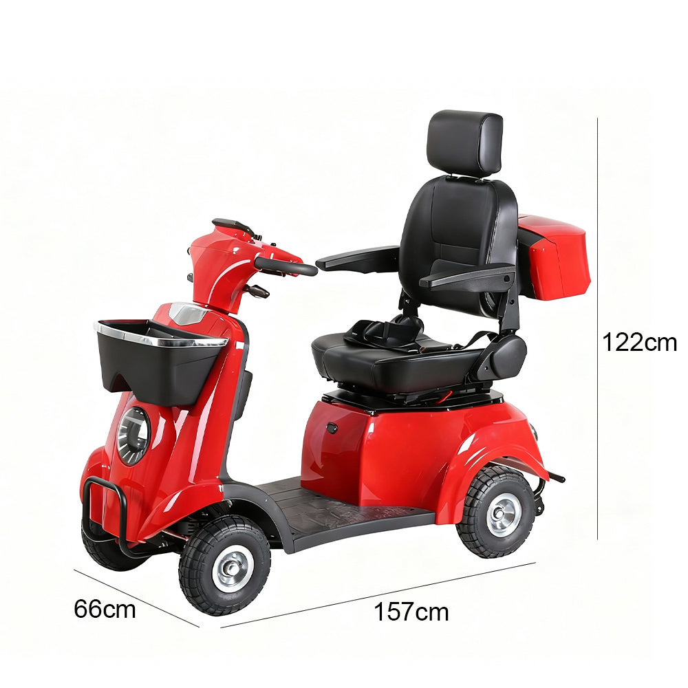 Eeeza Adjustable 500W 48V 20Ah Electric Mobility Scooter