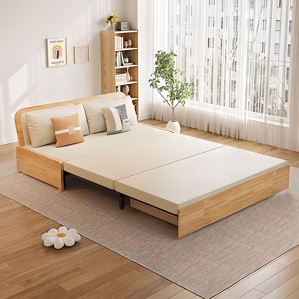 Eeeza Modern Minimalist Sofa Bed With Storage Space