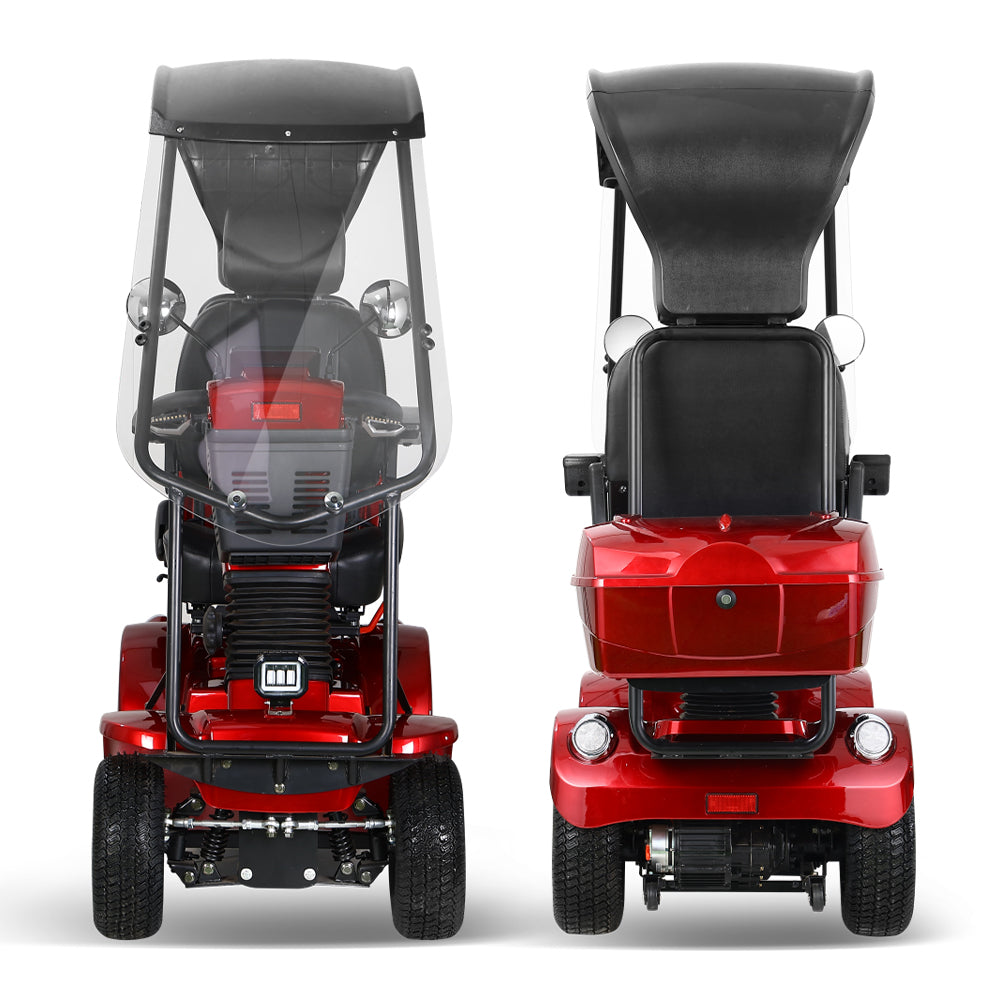 Eeeza BSH Deluxe Mobility Scooter for Senior, 500W 48V Comfort Cruiser
