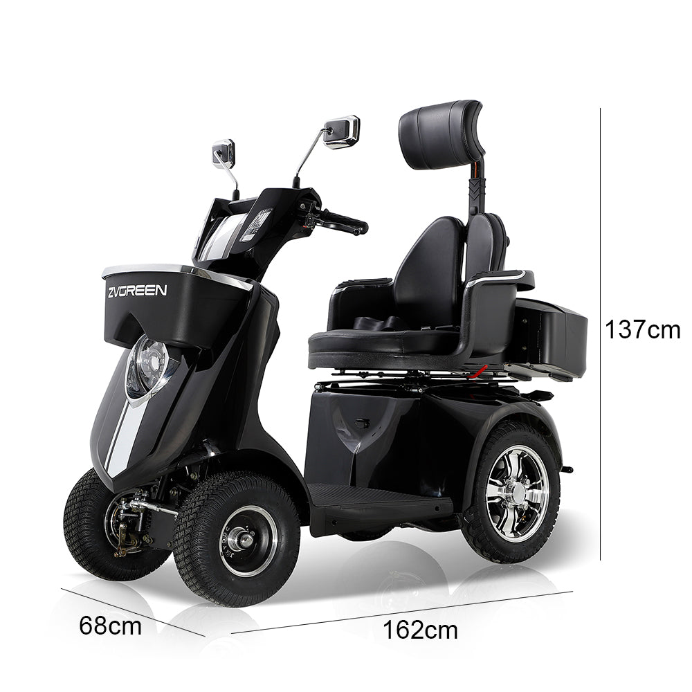 Eeeza Adjustable 800W 60V 20Ah Electric Mobility Scooter