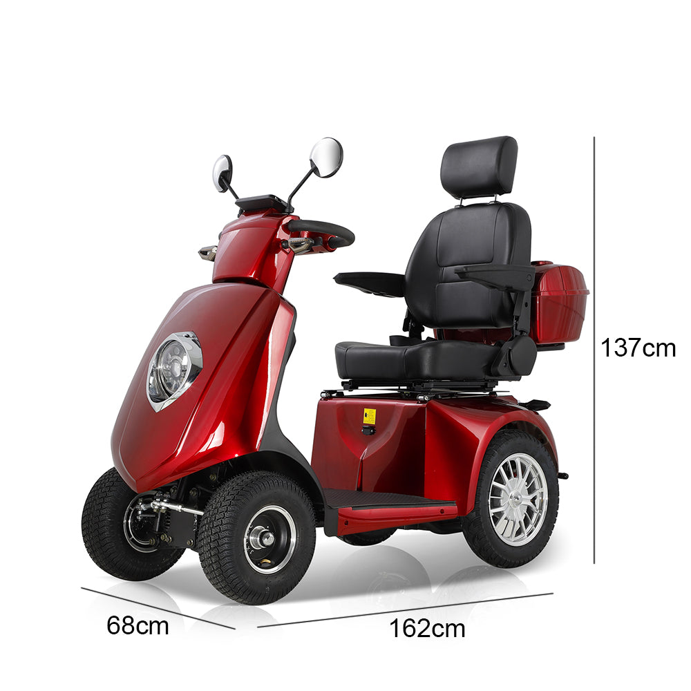 Eeeza Adjustable 500W 48V 20Ah Electric Mobility Scooter