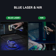 Creality CR-Scan Raptor, Hybrid Blue Laser & NlR, Metrology Grade Accuracy