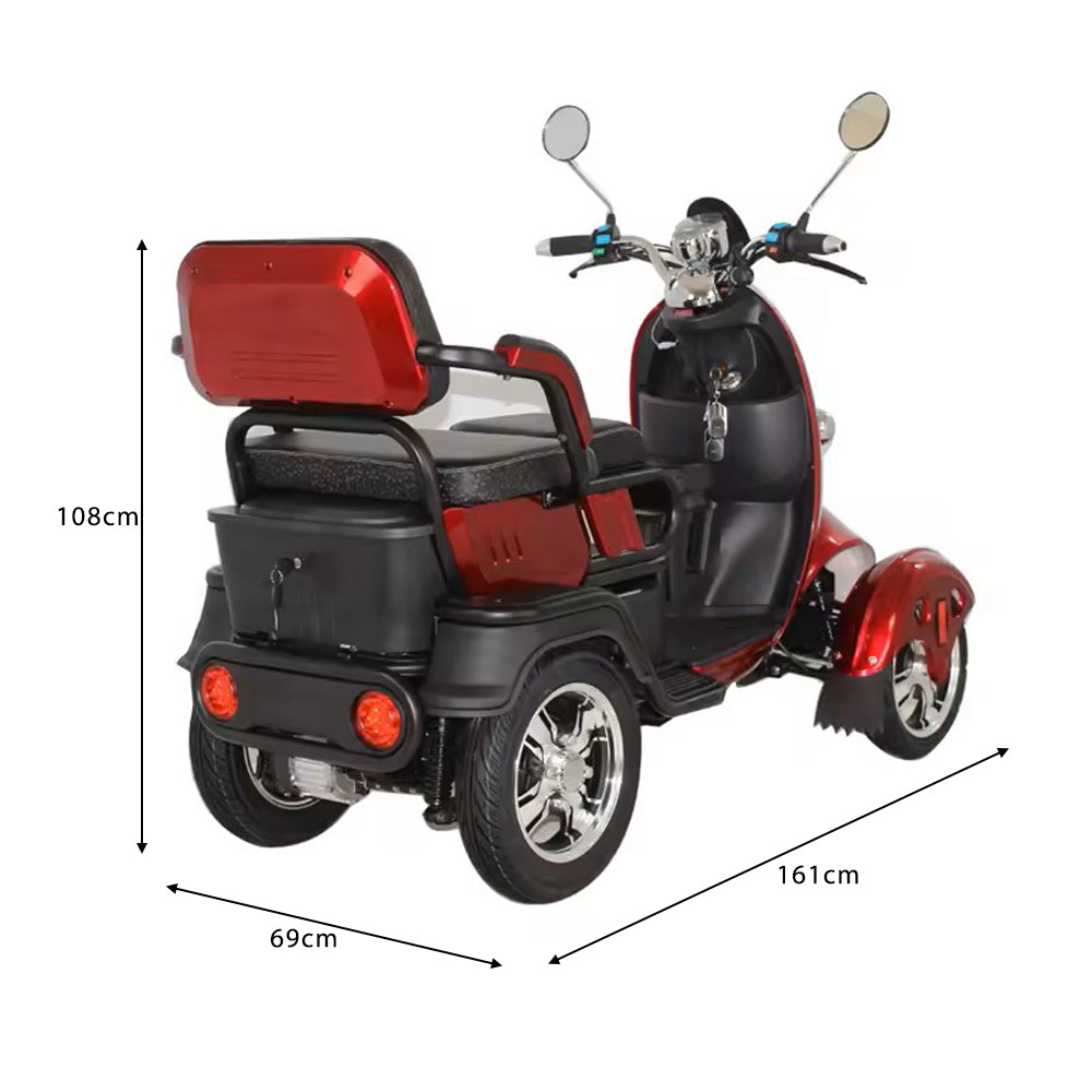 Eeeza B23 Family Electric Mobility Scooter, 800W 48V 20Ah
