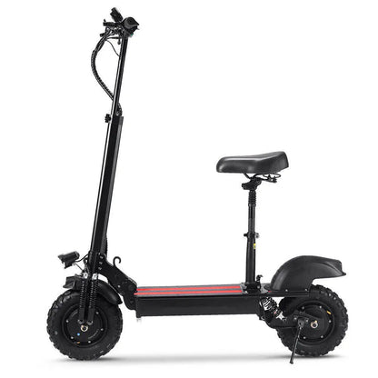 Eeeza 2000W Dual Motors 11-inch Electric Scooter - Black