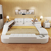 Eeeza 1.5m/1.8m Size Multifunctional Bed With Massage and Mattress