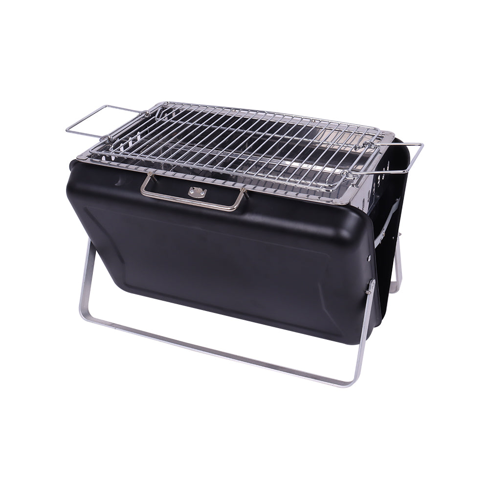 Eeeza Portable Brief Case BBQ Charcoal Grill For Outdoor Garden