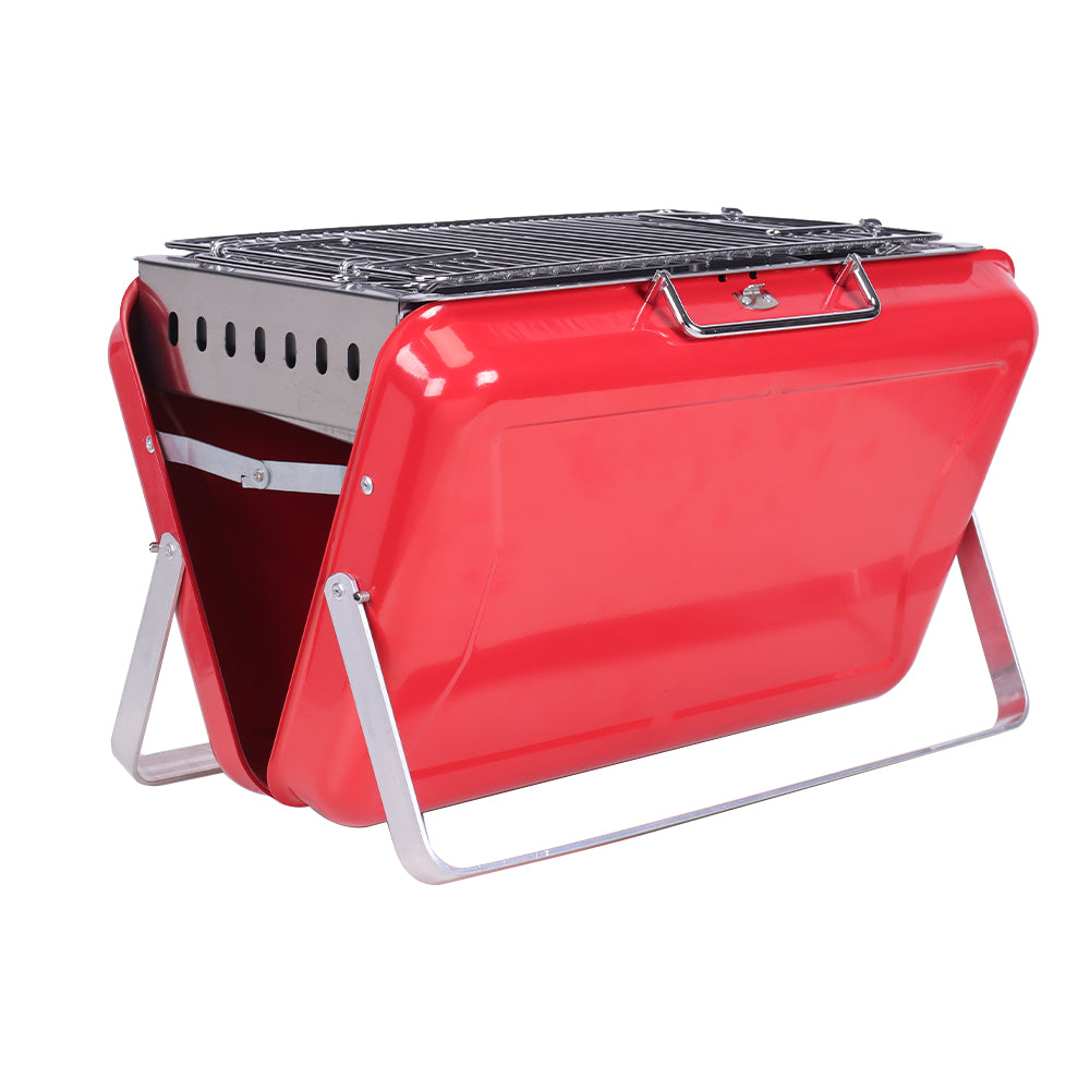 Eeeza Portable Brief Case BBQ Charcoal Grill For Outdoor Garden