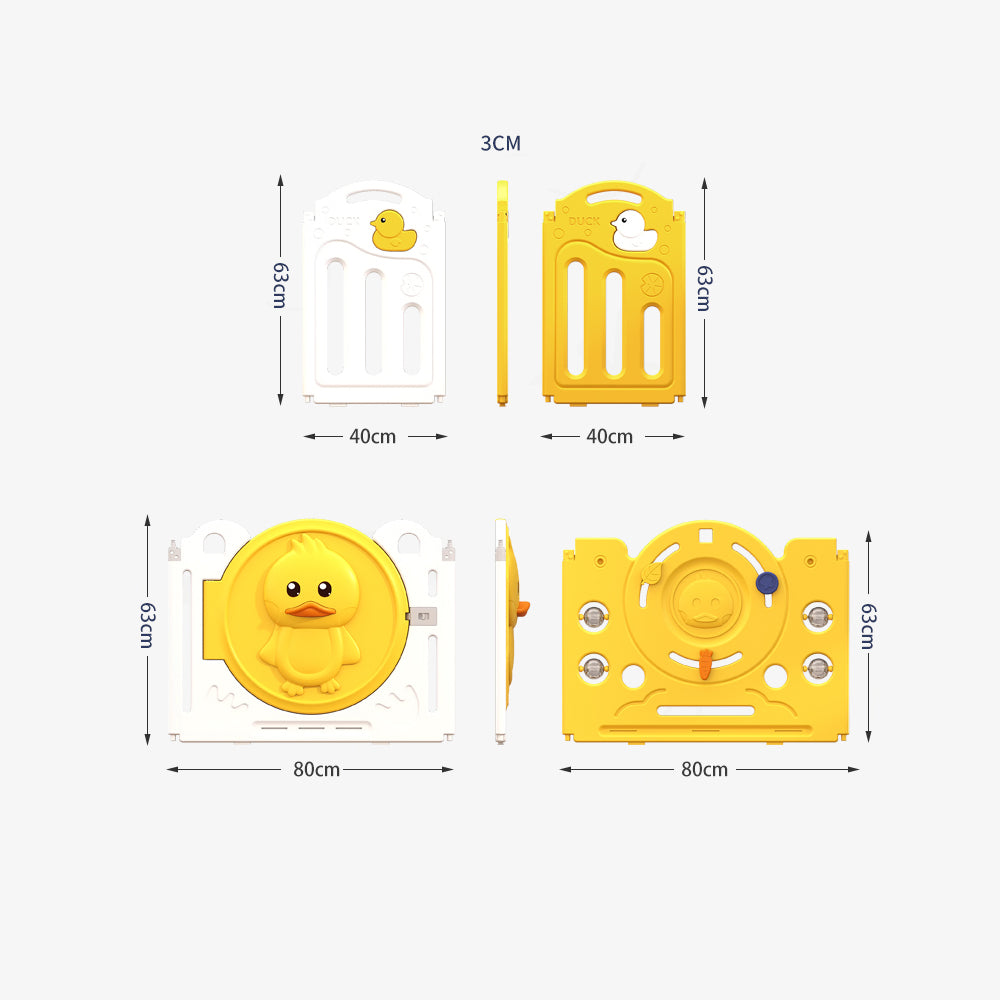 Eeeza Multiple Gameplay Foldable Children's Playpen
