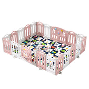 Eeeza Foldable Children's Playpen With Mat