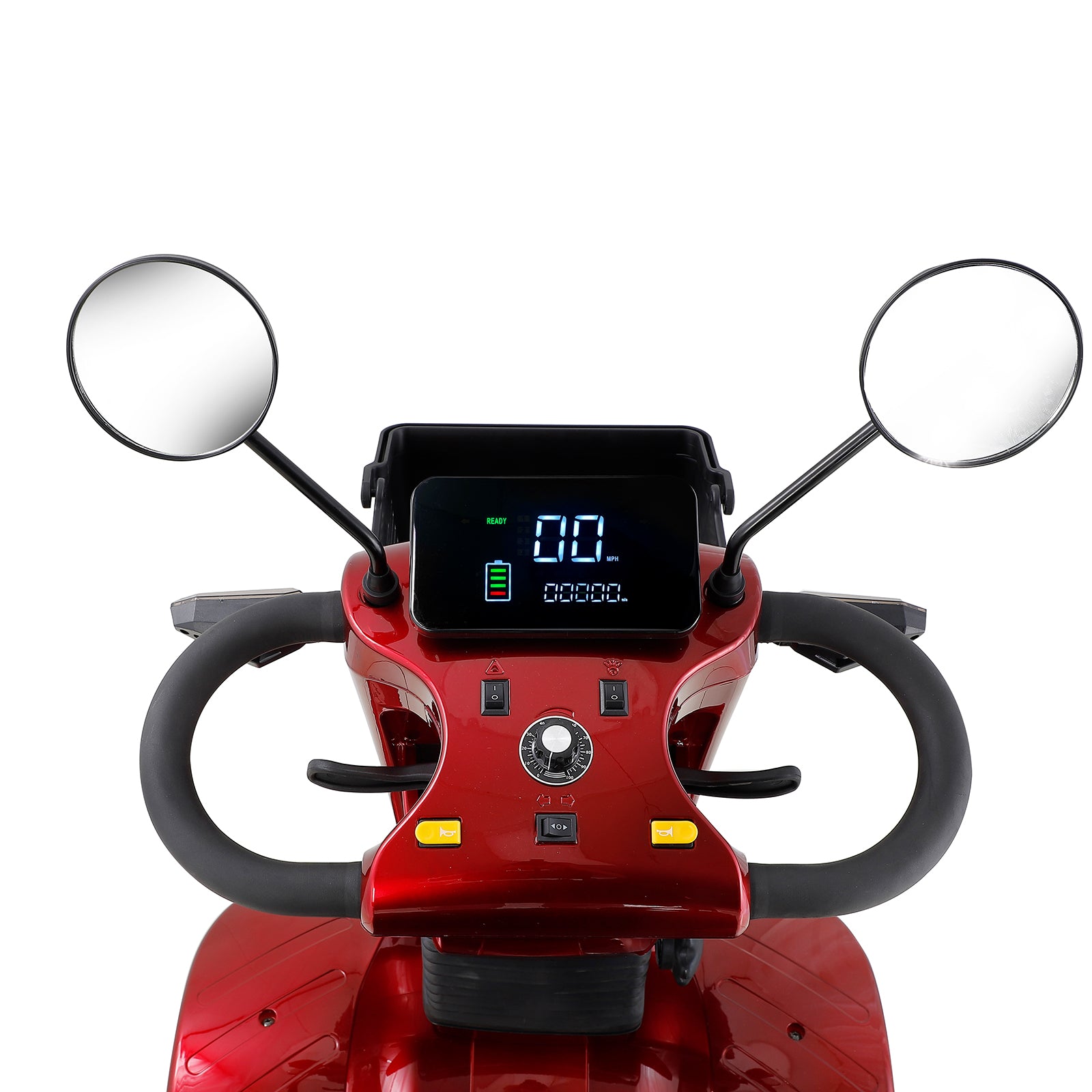 Eeeza Deluxe Mobility Scooter – 500W 48V Comfort Cruiser with Suspension Seat & Optional Canopy
