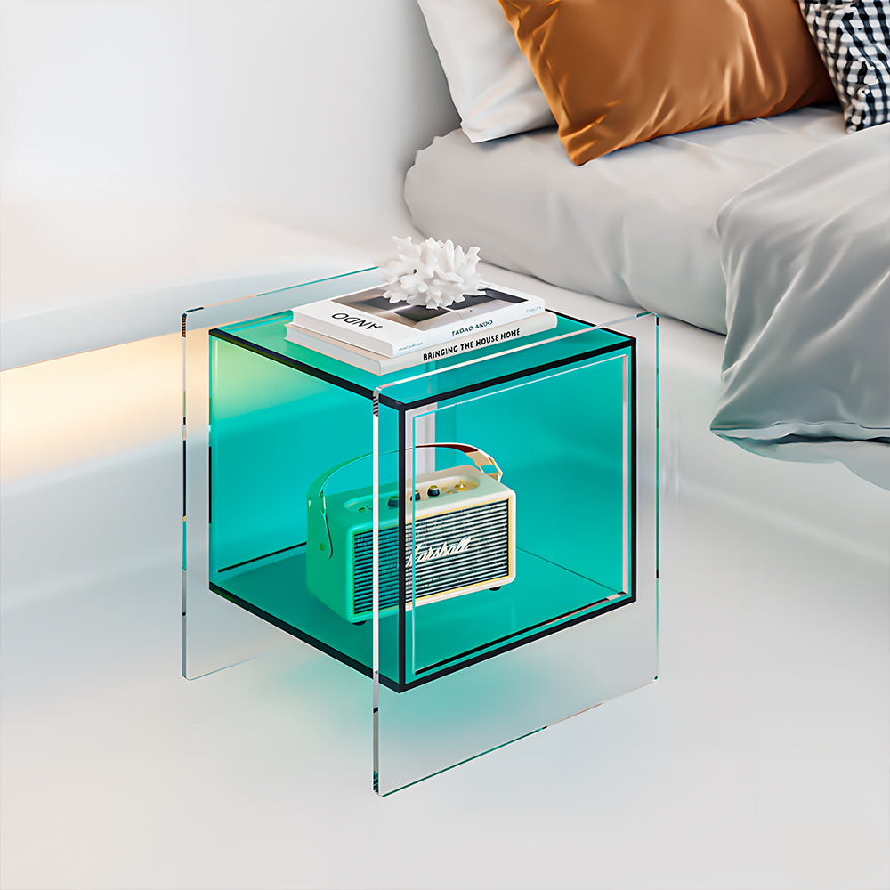 Eeeza Minimalist Acrylic Transparent Storage Cabinet