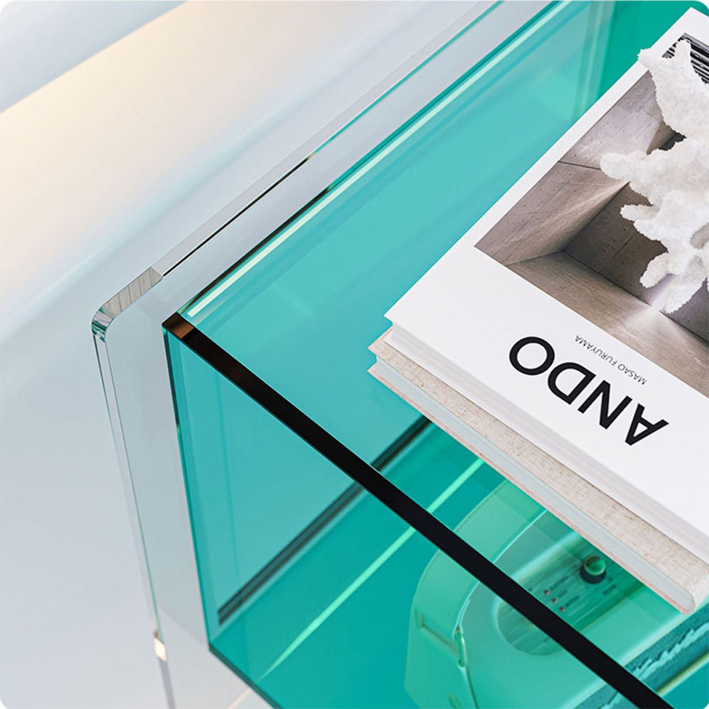 Eeeza Minimalist Acrylic Transparent Storage Cabinet