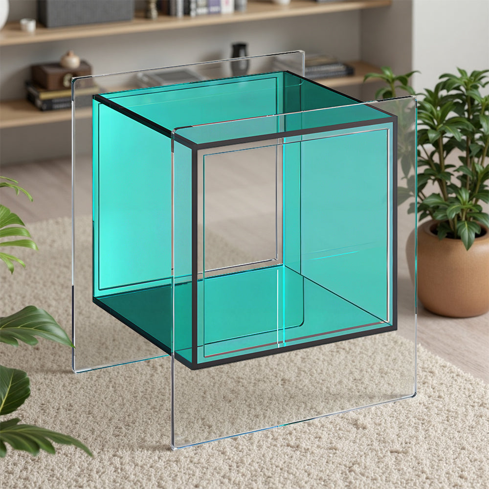 Eeeza Minimalist Acrylic Transparent Storage Cabinet